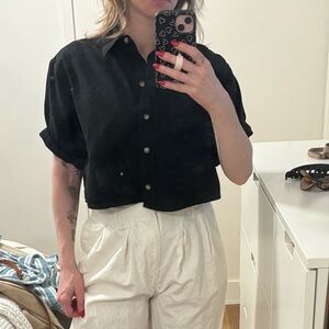 Aritzia Denim Forum‎ JANE cropped top